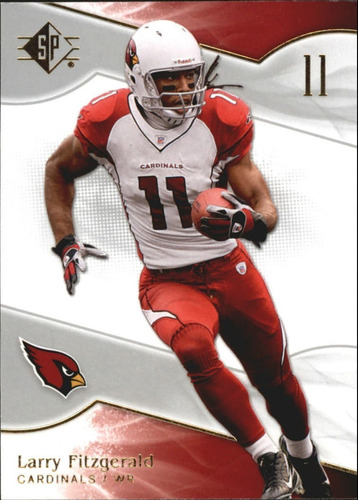 2009 Sp Authentic Retail #100 Larry Fitzgerald