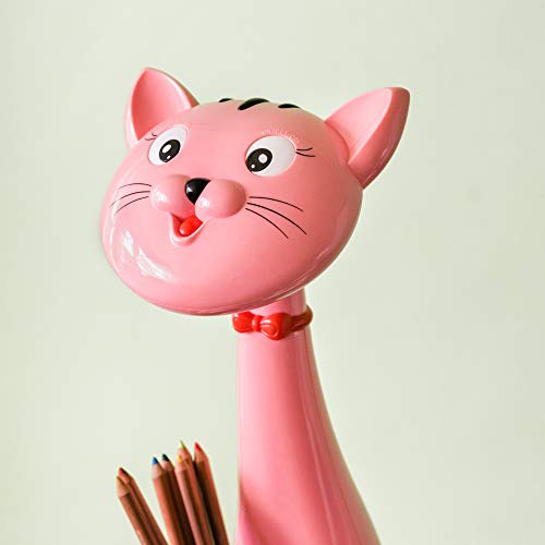 Lámpara De Escritorio Led Con Diseño De Gato, Luz Nocturna Y