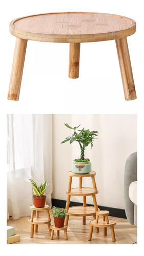 Soporte De Madera Para Plantas, Mesa, Maceta, Hogar