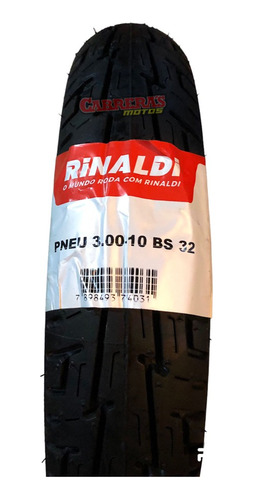 Cubierta Moto 300-10 Rinaldi Bs 32             