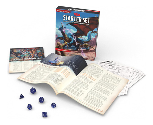 D&d Starter Set: Dragones De Stormwreck Isle, Para Mayores D