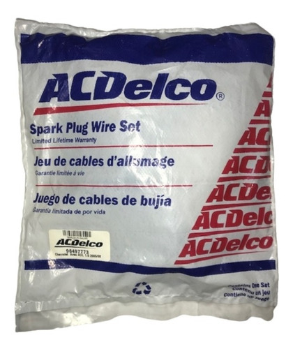 Cables De Bujias Aveo-nubira-lanos Motor 1.6 4cil Acdelco
