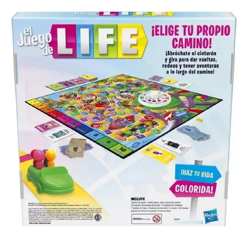 Juego De Mesa Life Tu Vida Tu Camino Hasbro