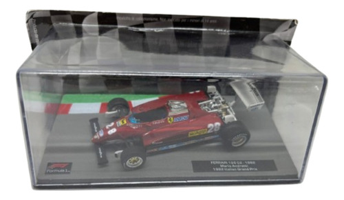 Ferrari 126 C2 Italia Gp Mario Andretti 1982 Escala 1/43 Bordó (Usado)