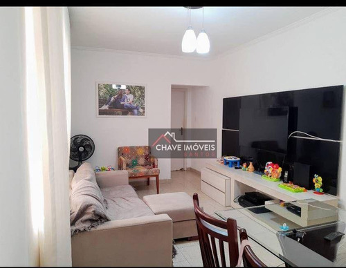 Imagem 2 de 12 de Apartamento Com 1 Dormitório À Venda, 65 M² Por R$ 281.000,00 - Ponta Da Praia - Santos/sp - Ap3104