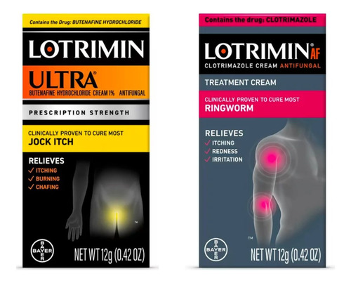 2 Pack Lotrimin Crema Ultra Y Ringworm Americano