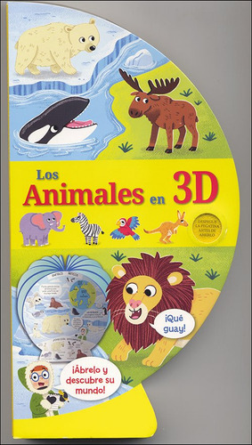 Los Animales En 3d, De Varios Autores. Editorial San Pablo Editorial, Tapa Dura En Español