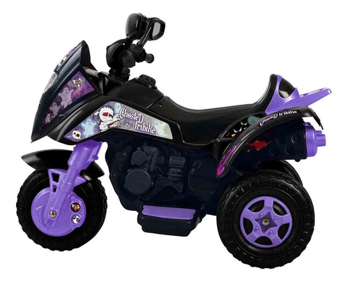 Montable Eléctrico Feber Trimoto Fantasma Color Negro
