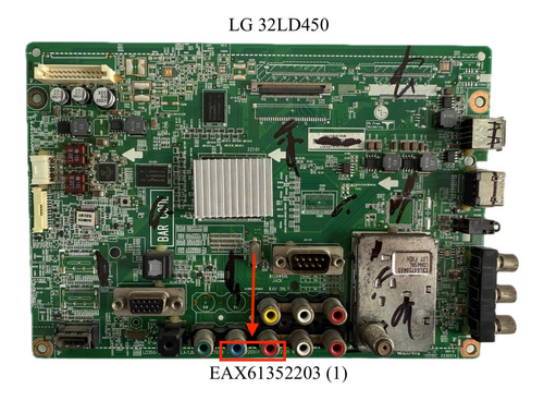 Tarjeta Main Lg 32ld450 Eax61352203 (1)