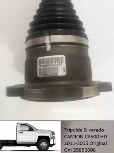 Tripoide Silverado 3500 Hd 6.0 Original Nro 25856606