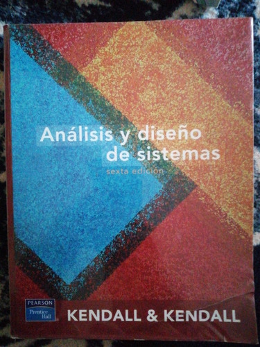 Libro Análisis Y Diseño De Sistemas 6ta Edición (Usado)