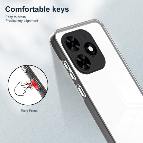 Funda Tpu + Pc Para Tecno Spark 20 Pro+ Para Tecno Spark Go