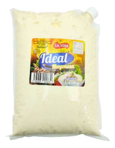 Bulto 4 Aderezo Salsa Mayonesa Ideal 3.35kg 0198 Ml.