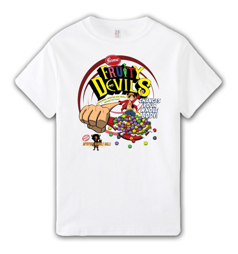 Remera Luffy Fruity Devils - Otaku Anime Aesthetic Manga