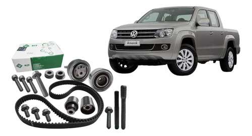 Kit Correia Dentada Amarok 2.0 16v Completo Marca Ina