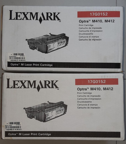 Toner Original Lexmark 17g0152 Optra M410 412 Envio Gratis