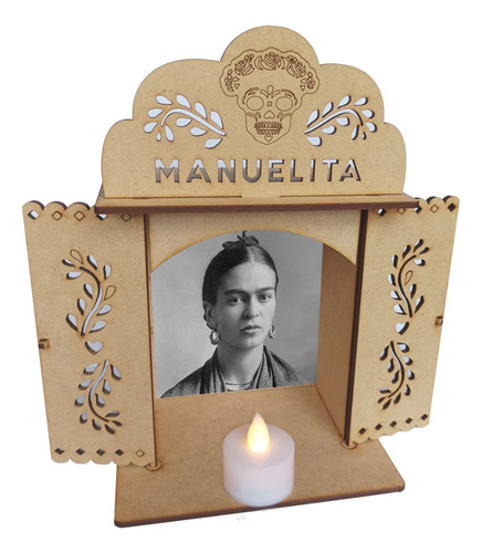 Ofrenda Dia De Muertos Personalizado Altar,