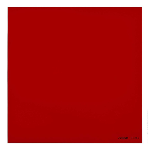 Cokin Cuadrado Rojo (z003) - 3 1/3 Paradas Para Soporte De L