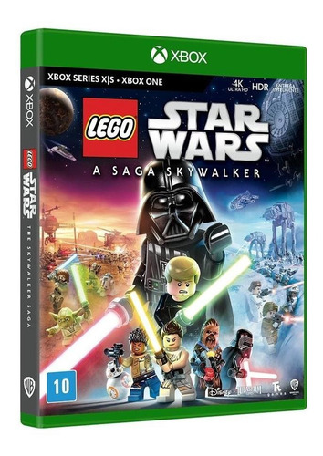 Jogo Midia Fisica Lego Starwars A Saga Skywalker Xbox Series