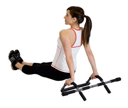 Imagen 2 de 5 de Barra Multifuncional Para Puerta Abdominales Brazos Pecho