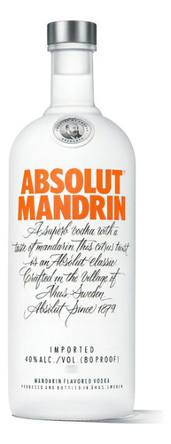 Vodka Absolut Absolut Vodka de mandarin 750 cc