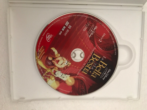 Dvd Original La Bella Y La Bestia Walt Disney Los Clasicos (Usado)