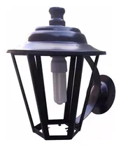 Comprar Farol colonial de pared de chapa exterior Ilunor 1028 color negro