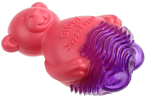 Juguete Para Perros Gigwi Suppa Puppa Bear Pink / Purple