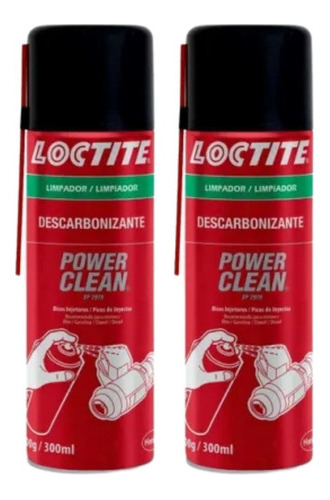 Kit 2 Unidades Descarbonizante Powerclean Loctite