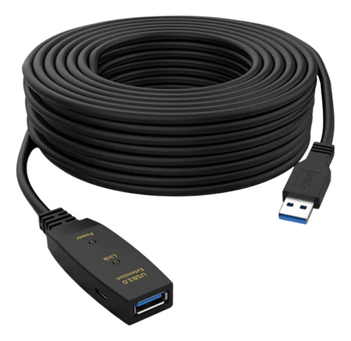 Hdmatters Extensor Usb 3.0 De 5m: Superspeed Até 5 Gbit/s, Universal, Chipset Para Alto Desempenho