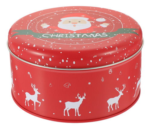 Embalaje De Regalo De Navidad, Caja De Lata Para Galletas, T