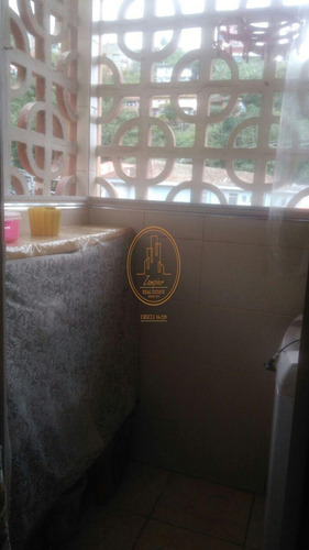 Apartamento Com 1 Dormitório(s) Localizado(a) No Bairro Itararé Em São Vicente / São Vicente - 5967