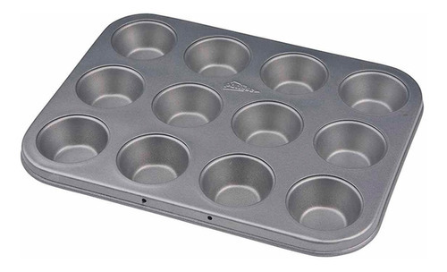 Molde Para Mini Panqueques, 12 Espacios. Color Gris