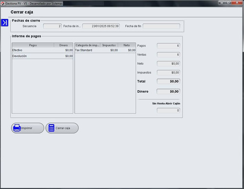 Gestiona Pv Multicaja, Software - Sistema Stock Facturación