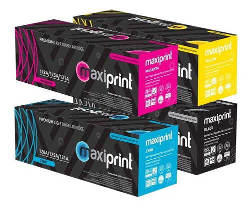 Toner Compatible Hp Ce320a Ce321a Ce322a Ce323a 128a