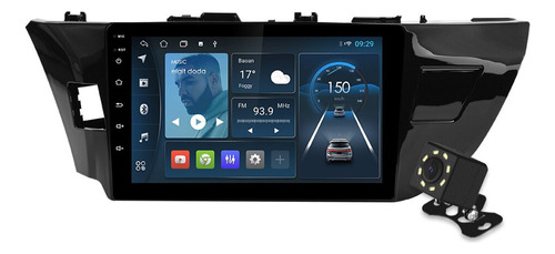 Auto Estéreo 1+32g Para Toyota Corolla 2014-2016 Gps Wifi