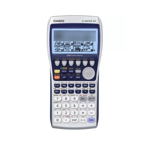 Calculadora Graficadora Casio Fx9860gii  Usb Gtia!