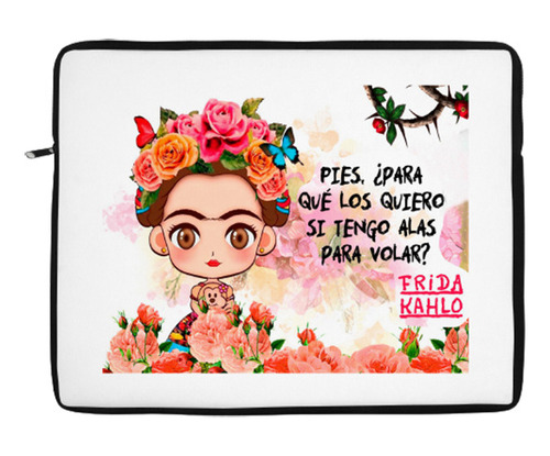 Estuche Funda Notebook Frida Kahlo - Varios Tamaños