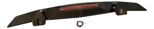 Aleron Spoiler Tuning 133x19x12cm Con Luz De Freno 3pcs