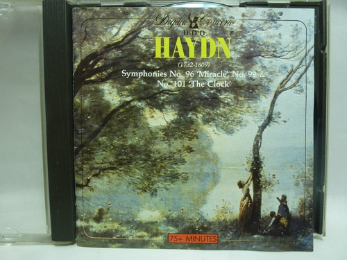 Symphonies Numero 96 Miracle 99 Haydn Audio Cd En Caballit 