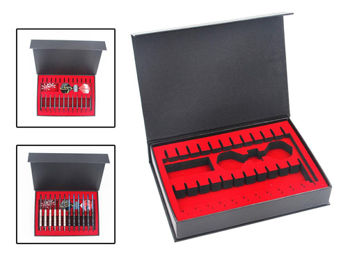 Caja De Almacenamiento De Dardos Eva Hold 12 Dardos Soporte