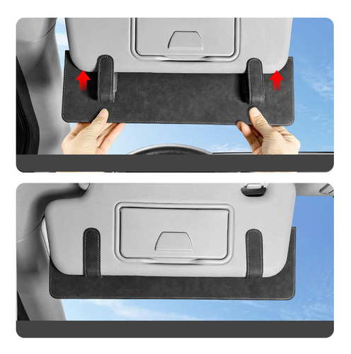 Extensor De Visera Para Coche, Accesorios Automotrices, Gris