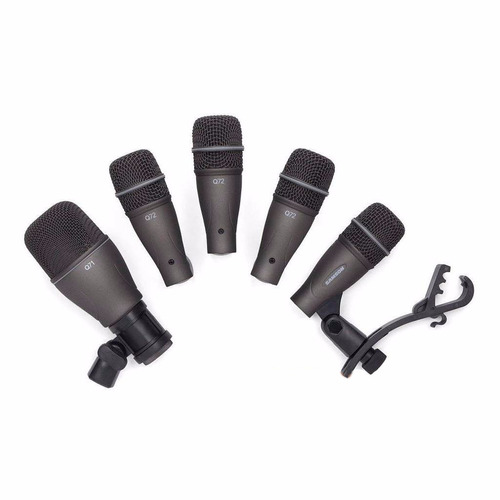 Kit Microfono Samson Dk-705 P/bateria + Soportes + Valija