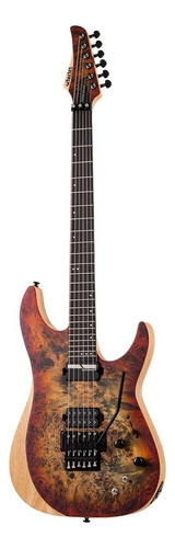 Guitarra eléctrica Schecter Reaper-6 FR S de fresno 2019 satin inferno burst satin con diapasón de ébano