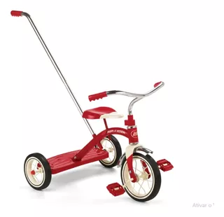 Triciclo Radio Flyer 1 Unissex Vermelho Lançamento 2023