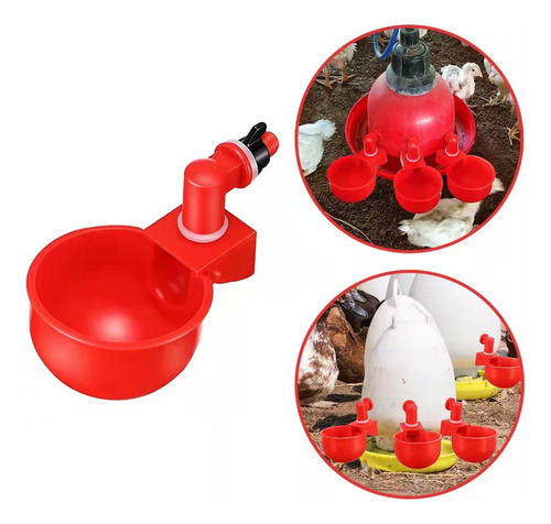 Kit De Riego Automático De 10 Unidades Para Pollos Y Patos