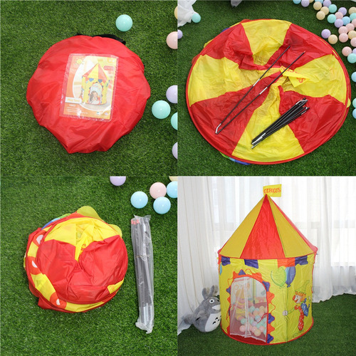 Carpa Temática De Circo Amarilla Carpa De Juegos Para