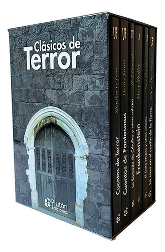 Pack Clasicos De Terror, De Vários Autores. Editorial Pluton, Tapa Blanda En Español