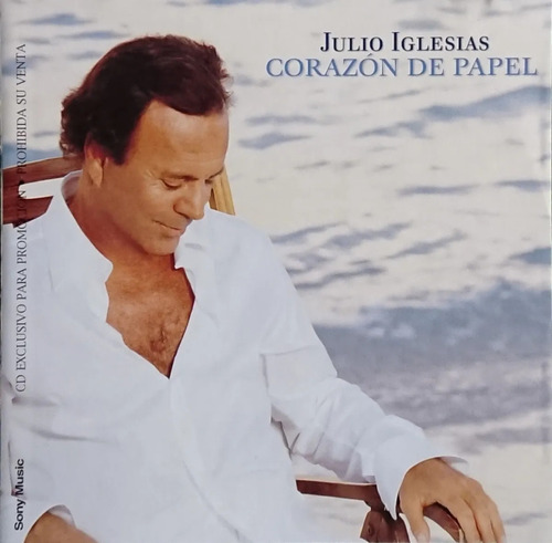 Julio Iglesias Cd Single Corazon De Papel Impecable