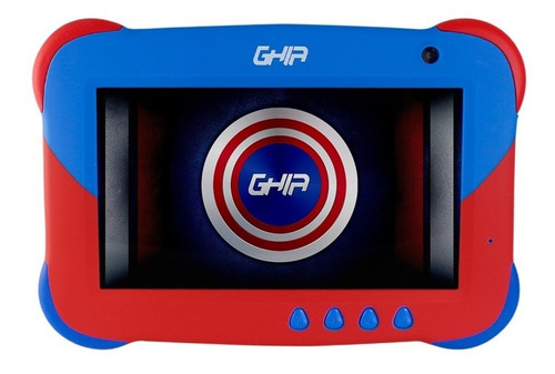 Tablet Ghia Uso Rudo Kids Bluetooth 1gb Ram Azul Capitan